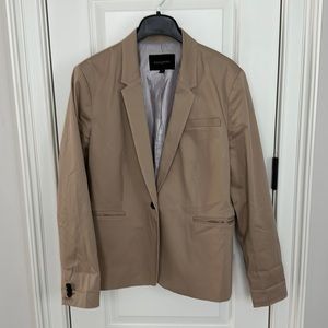 Banana Republic tan blazer, ladies size 14